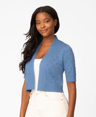 Women's Floral Texture Sweater