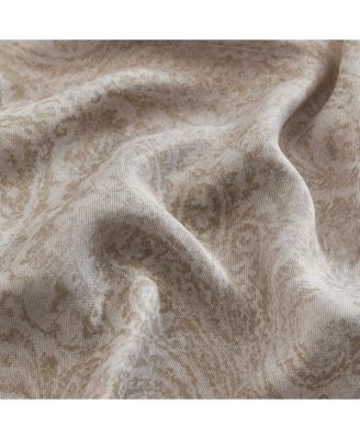 Vittoria Paisley Printed Blackout Curtain Panel