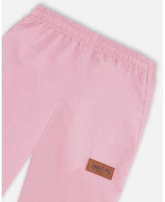 Toddler Girls 3-in-1 Two-Piece Mid-Season Outerwear Set with Printed Butterflies