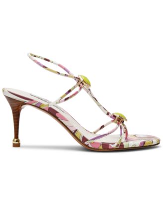 Women's Ramos Strappy Embellished Stiletto Heel Dress Sandals