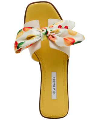 Women's Hadyn-Scarf Slip-On Slide Sandals