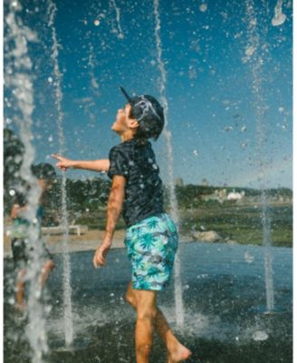 Boys Boardshorts Skeleton Print