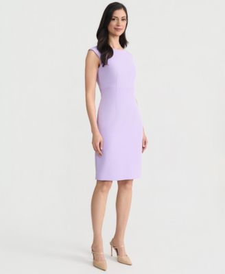 Women's Stretch Crepe Sheath Dress