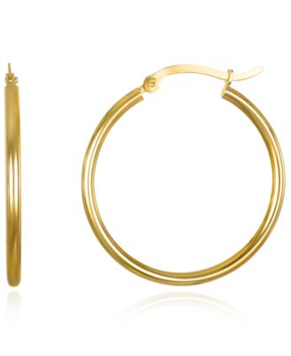 Hoop Earrings in 10k Yellow Gold