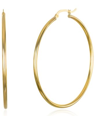 Hoop Earrings in 10k Yellow Gold