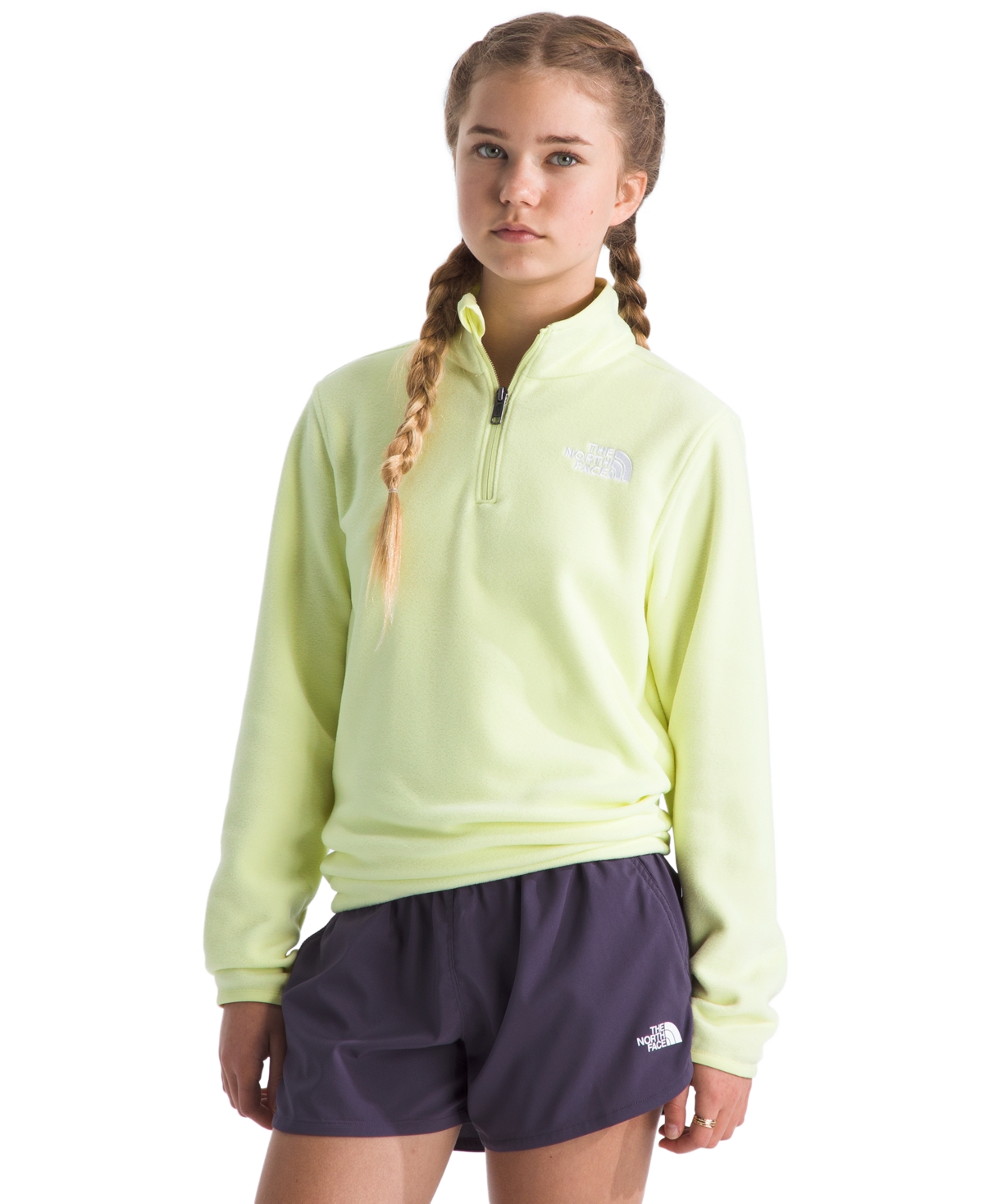 The North Face Boys' and Girls' 6-20 Glacier Quarter-Zip Hoodie