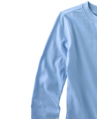 Baby Boys' or Baby Girls' Round Neck Long-Sleeve T-Shirt, 5-Pack