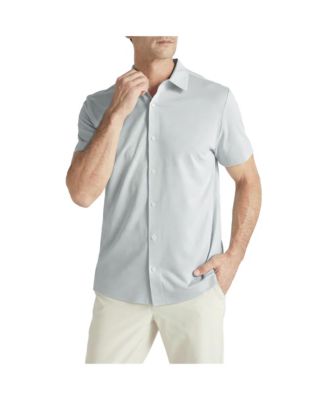 Men's Office-Leisure Short-Sleeve Oxford Shirt