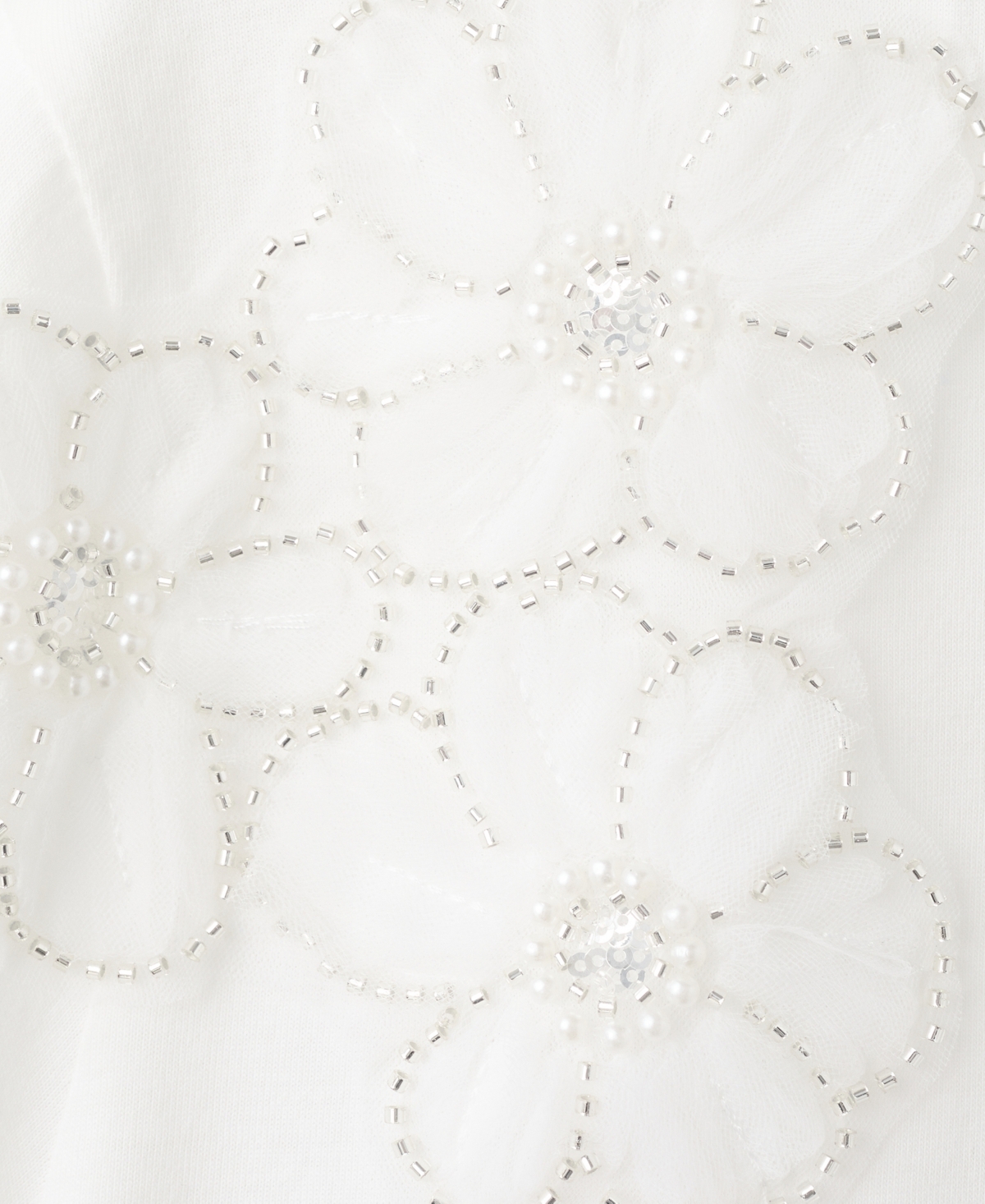 Mango Women's Floral-Embroidered Cotton T-Shirt