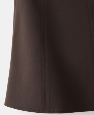 Women's A-Line Seam Detail Skirts
