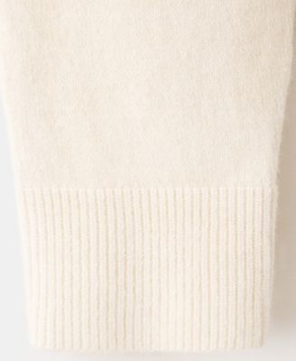 Women's Contrasting Stripes And Perkins Collar Sweater