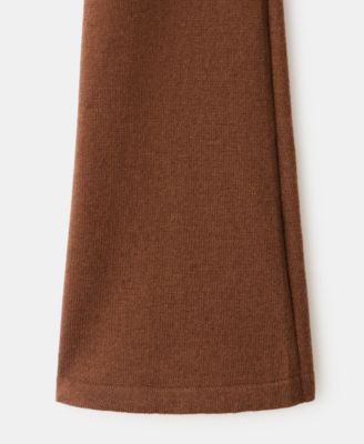 Women's Bell Sleeves Knitted Dress