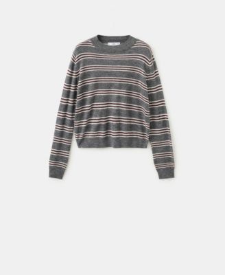 Women's Knit Striped Sweater