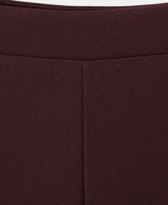 Women's Straight Low-Rise Suit Pants