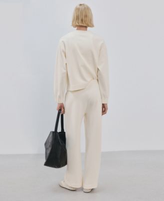 Women's Ruched Sleeve Sweatshirt