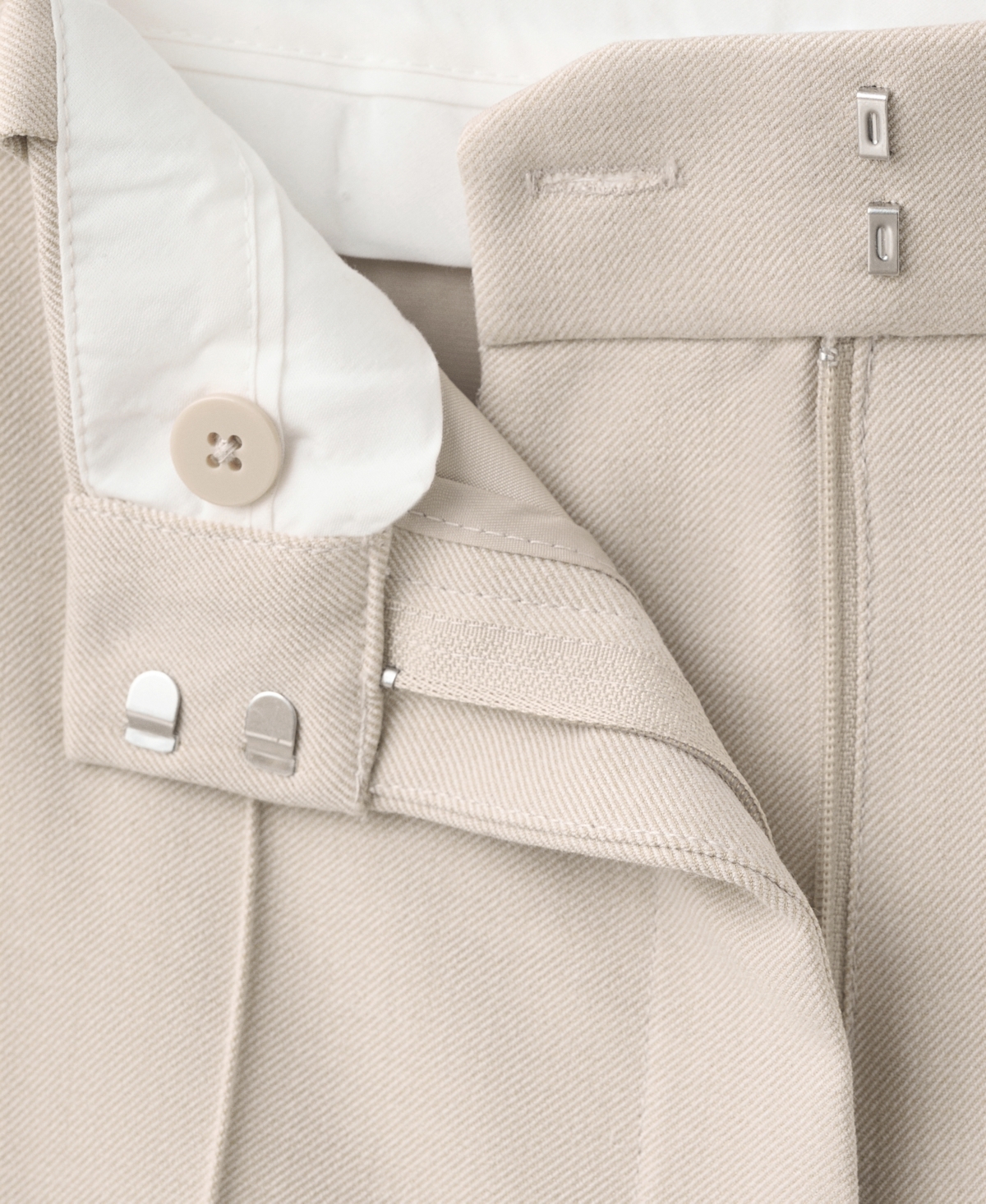 Mango Women's Straight Mid-Rise Pants