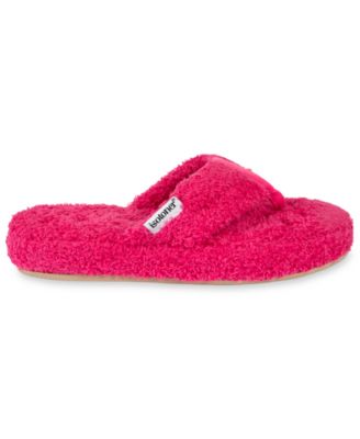 Women's Cozy Plush Joey Flip Flop Slippers