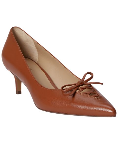 Женские туфли Lauren Ralph Lauren Adrienne Slip-On Pumps, цвет: Рыжевато-коричневый