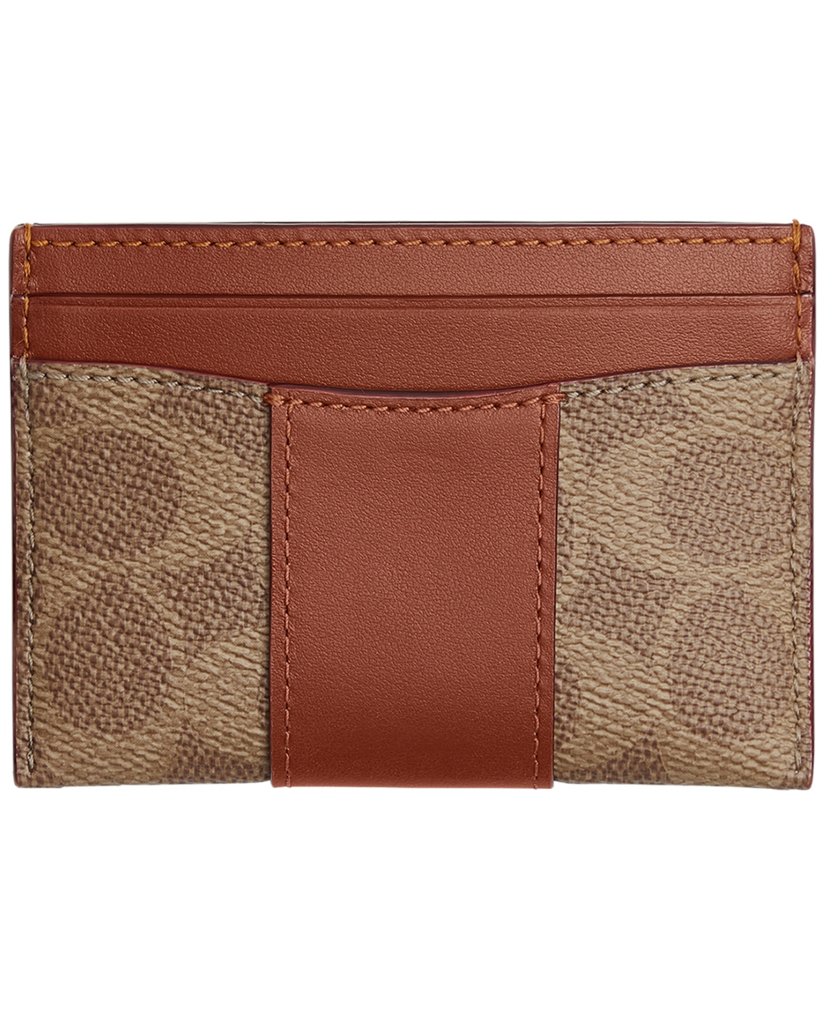 Coach Coated Canvas Signature Essential Card Case