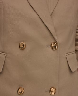 Women's Double Breasted Blazer Jacket