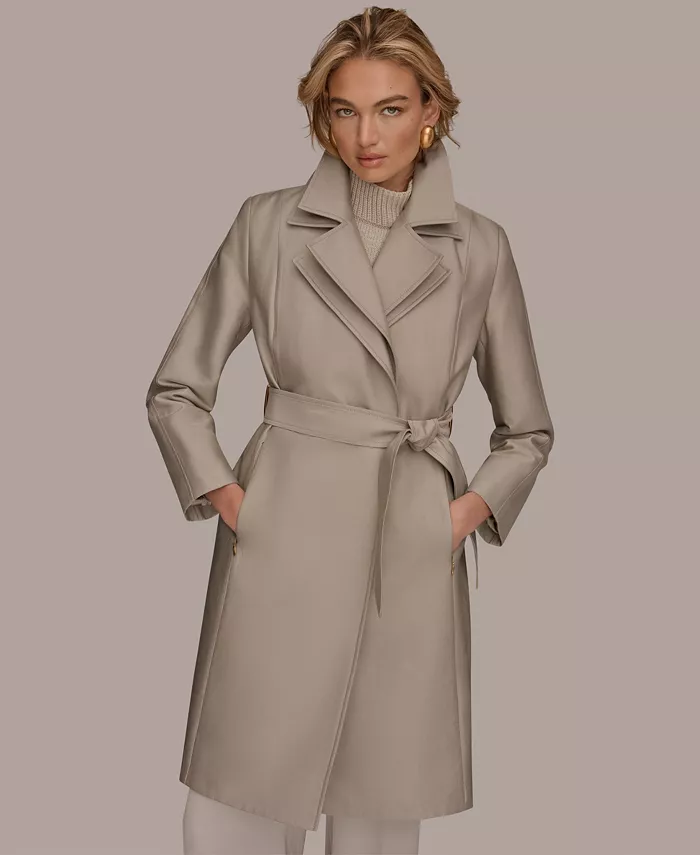 Women's Double-Collar Trench Coat - thumbnail 9