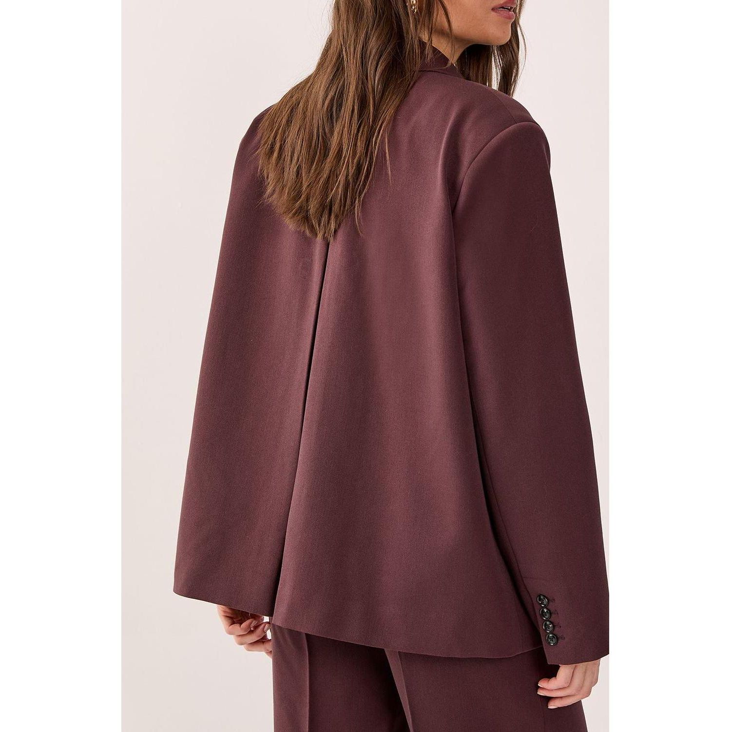 Women's Double Breasted Oversized Blazer