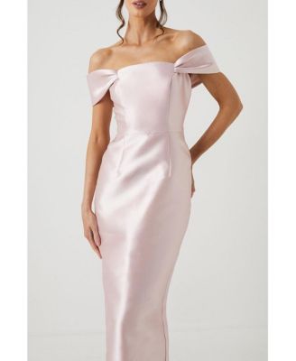 Women's Honoured Twill Bardot Maxi Dress