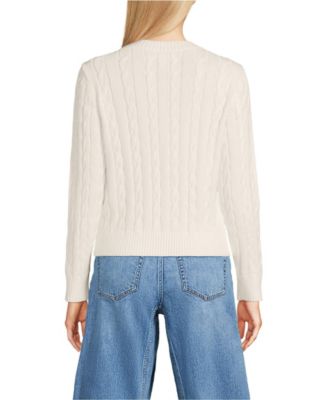 Women's Drifter Classic Cable Crew Neck Sweater