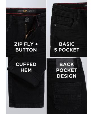 Big Boy's Moto Jeans