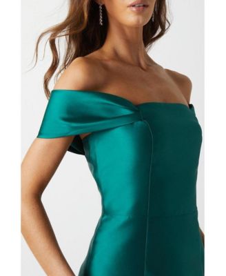 Women's Honoured Twill Bardot Maxi Dress