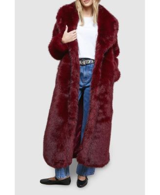 Women's Mongolian Faux Fur Short Coat