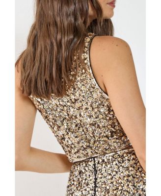 Women's Cluster Hand Embellished Waistcoat