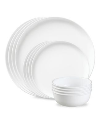 Modern Rounds 12-Pc. Dinnerware Set, Service for 4