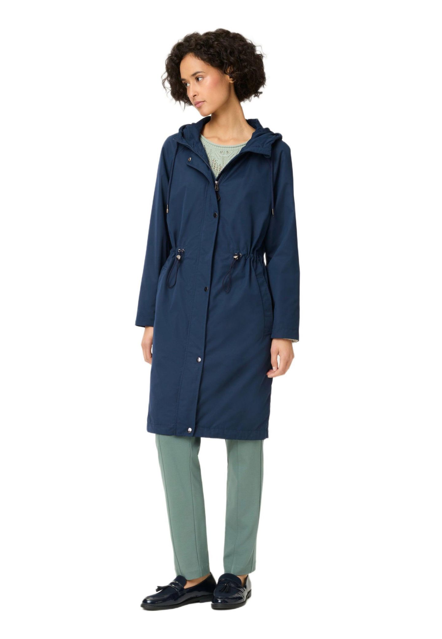 Женская куртка Olsen Hooded Anorak, цвет: Насыщенный тёмно-синий — фото 9