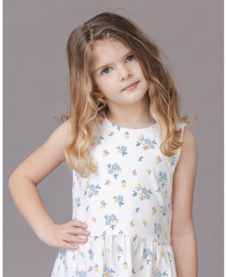 Little Girls Sleeveless Knit Tank Dress