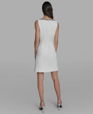 Women's Scoop Neck Shift Dress