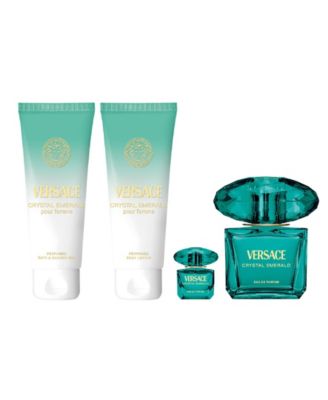 4-Pc. Crystal Emerald Eau De Parfum Spray, Body Lotion and Shower Gel Set