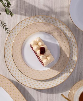 Trocadero Gold-Tone 12-Pc. Dinnerware Set, Service for 4