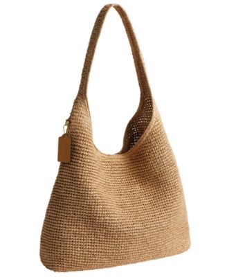 Brooklyn Extra-Large Straw Shoulder Bag 39