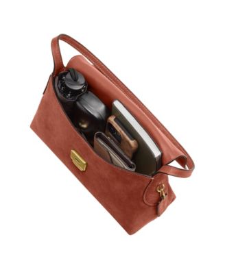 Chelsea Medium Suede Slim Shoulder Bag 30