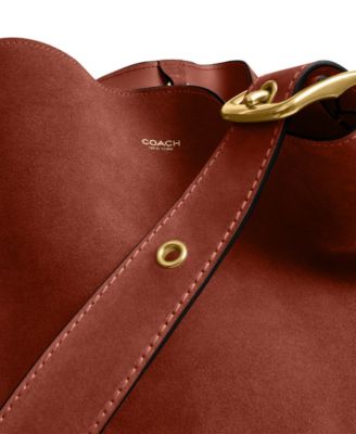 Bleecker Medium Suede Bucket Bag