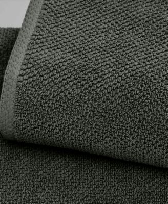 Cotton Textured 4-Piece Bath Towel Set