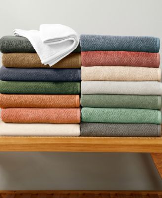 Cotton Textured 12-Piece Washcloth Set