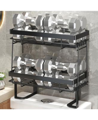 Over The Toilet Storage Shelf, Over Toilet Storage, Bathroom Storage Organizer, Back of Toilet Shelf Organizer, No Drilling Installation
