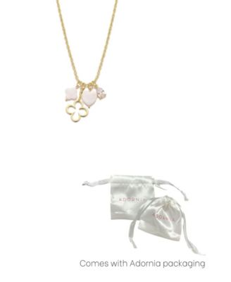 Gold Clover Charm Necklace