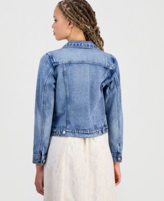 Women's Tomboy Denim Trucker Jacket 
