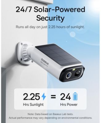 S1 Lite Solar Wireless Outdoor Smart Camera: 2K QHD, Color Night Vision, Lifetime No-Monthly-Fee Home Security Upgrade