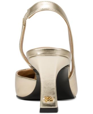 Women's Sheenz Slingback Pumps
