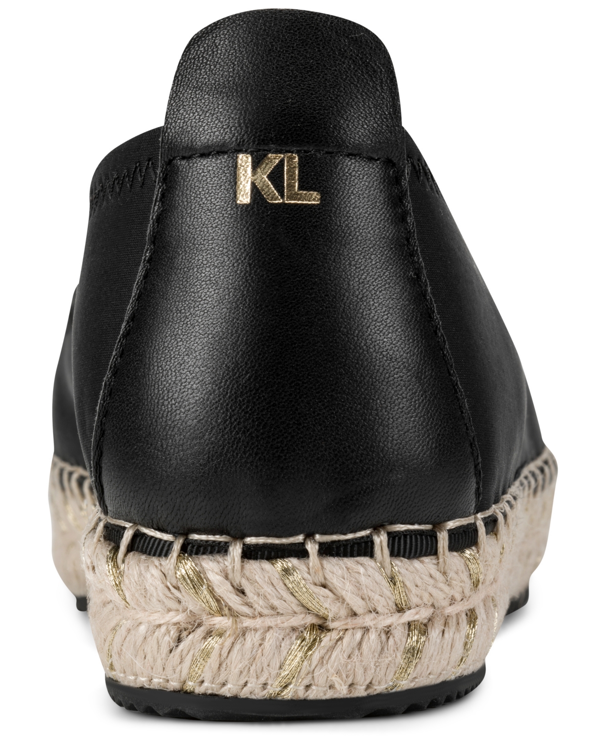Karl Lagerfeld Paris Women's Michaela Bonjour Slip-On Espadrilles Flats