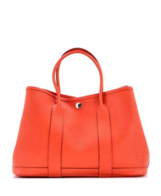 30 Garden Party Tote Leather